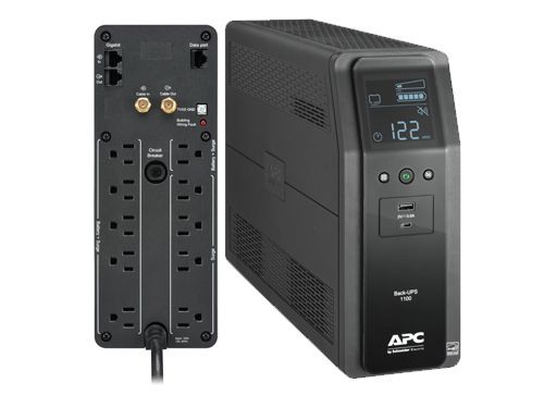 UPS APC PRO BR1100M2-LM 1000VA 600W 10 Salidas