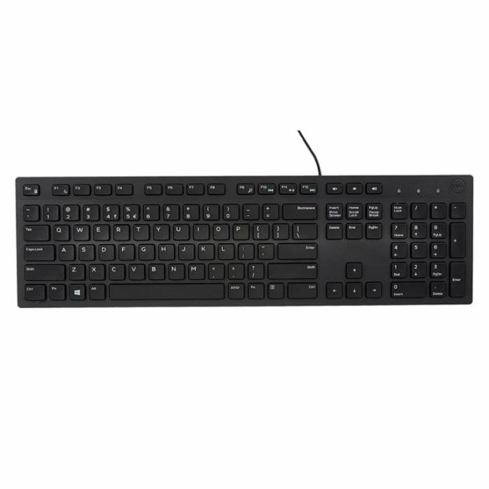 Teclado DELL USB KB216 Negro En Español