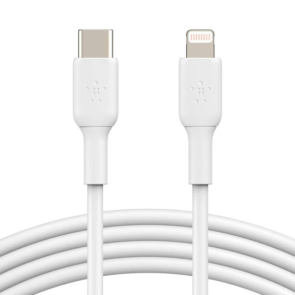 Cable Belkin USB Tipo C a Lightning Boost Charge de 1Metro Blanco