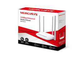 Enrutador inalámbrico Mercusys MW325R Enhanced Wireless N Dual Band 2.4 GHz  y 2.5 GHz Wi-Fi