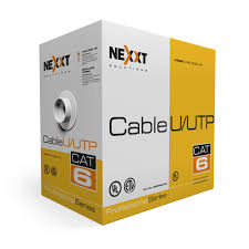Cable al por mayor Nexxt Solutions Cat6 Gris 1000 Pies