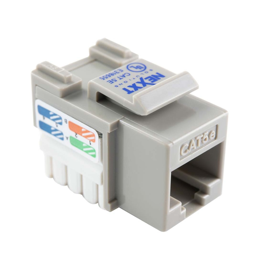 Modular insert Nexxt Solutions Cat.5 Gris 100 Mbps