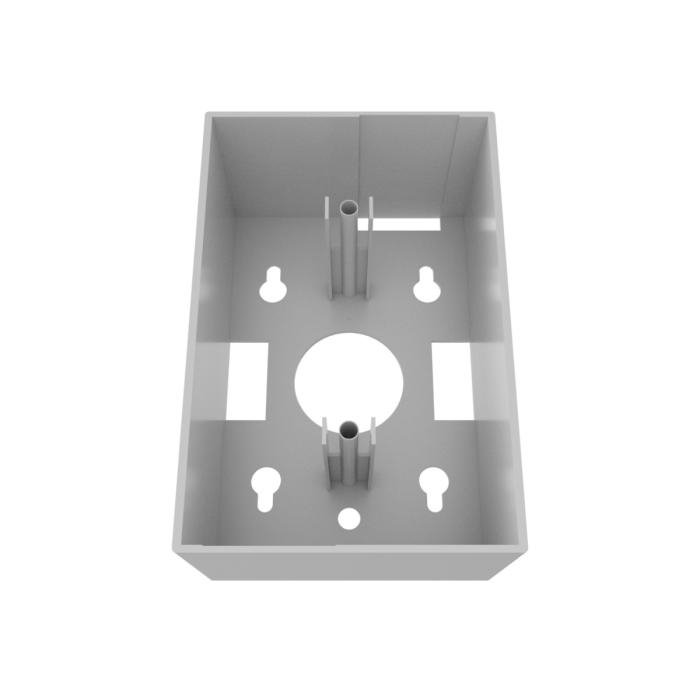 Caja montaje superficie de red Nexxt Solutions blanco 4"x2"