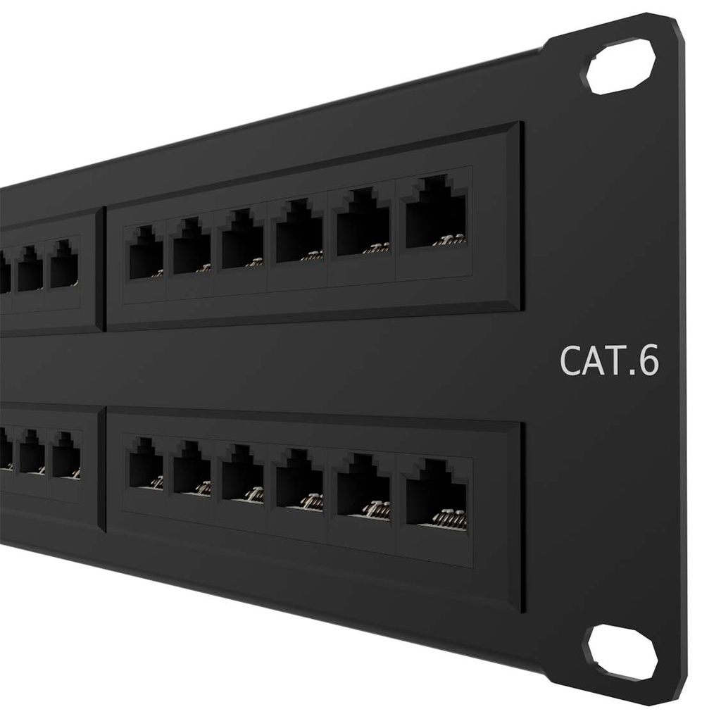 Tablero de conexiones  Nexxt Solutions 1U y 2U  19" De 48 Puertos