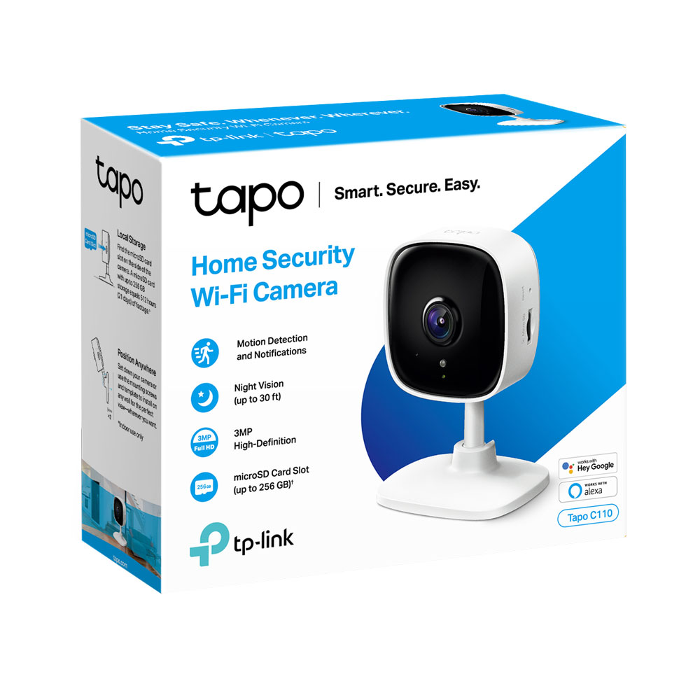 Cámara de vigilancia de red Tapo C110 V1 1080p