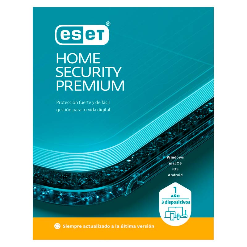Licencia ESET Home Security Essential 10 *FISICA* 1 Y
