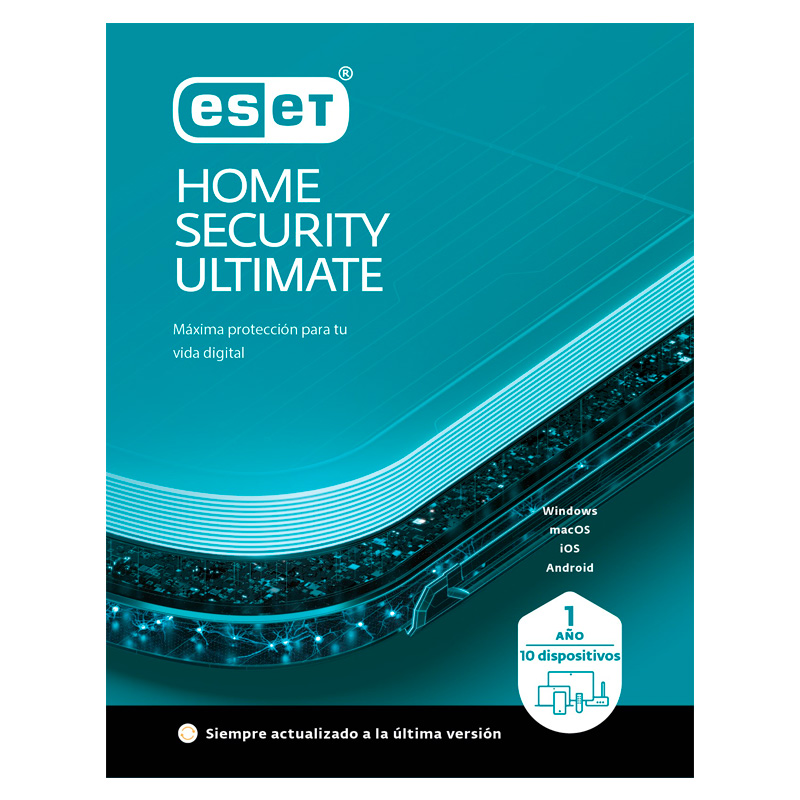Licencia ESET Home Security Ultimate 10 *DIGITAL*  1 Año ESD
