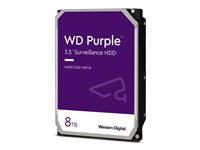 Western Digital Disco duro interno WD de vigilancia púrpura de 8 TB - SATA 6 Gb/s, caché de 256 MB, 3.5"