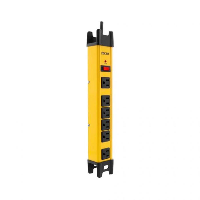 Protector contra Sobretensiones Forza FSP-806 De 2200w , 6 NEMA Universales