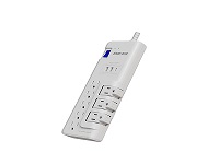 Protector contra Sobretensiones Forza FSP-821RUSBCW De 1625W , 8 NEMA Universales