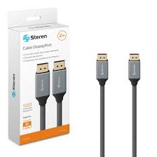 Cable DisplayPort Steren 295-600 De 60 Hz