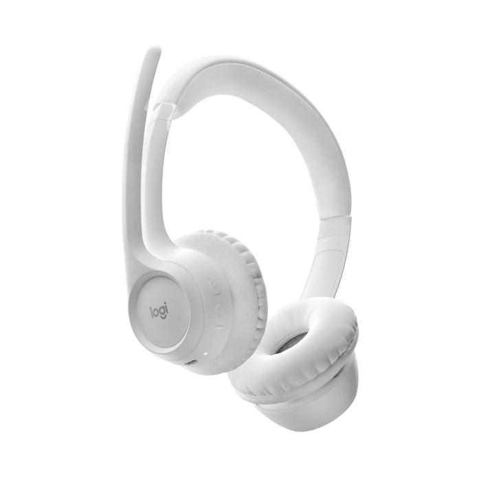 Audífonos Bluetooth Logitech Zone 300 con Micrófono Color Blanco