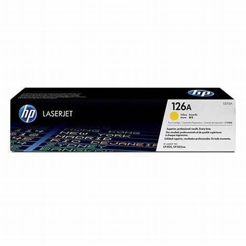 Cartucho de Tóner H.P. 126A Color Amarillo Laserjet Original