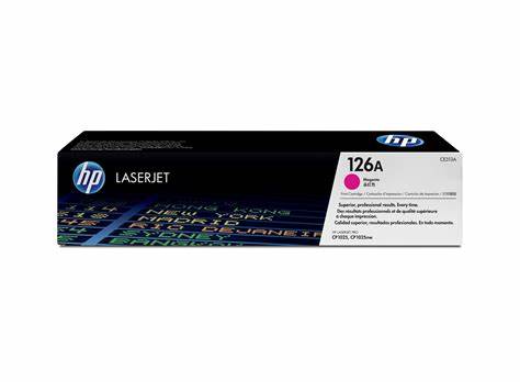 Cartucho de Tóner H.P. 126A Color Magenta Laserjet Original