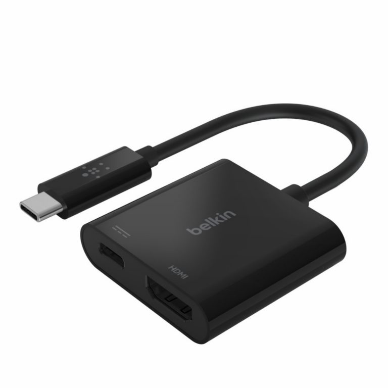 Adaptador Belkin AVC002BTBK USB-C A HDMI +Carga