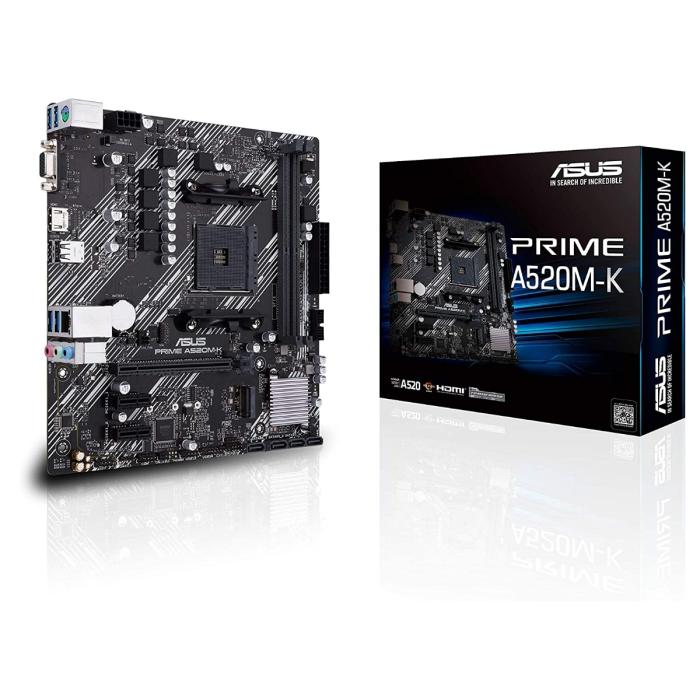 Motherboard Asus PRIME A520M-K AM4 2xDDR4 MicroATX