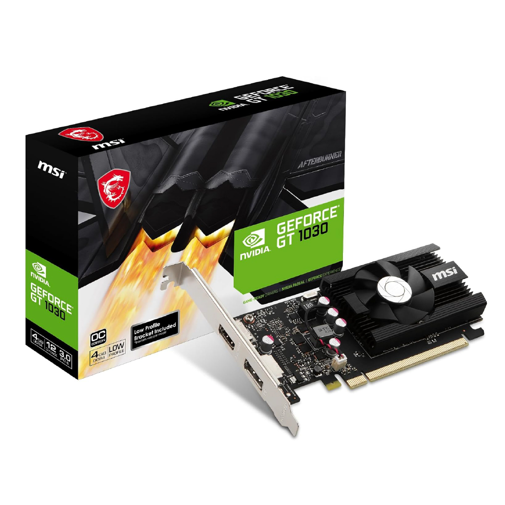 Tarjeta Gráfica MSI GT 1030 300V 1430 MHz DDR4
