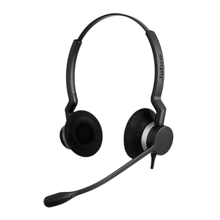 Audífonos con Micrófono Jabra Biz 2300 Duo Color Negro
