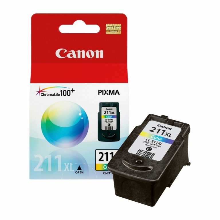 Cartucho de Tinta Canon CL-211XL de Alto Rendimiento Tricolor