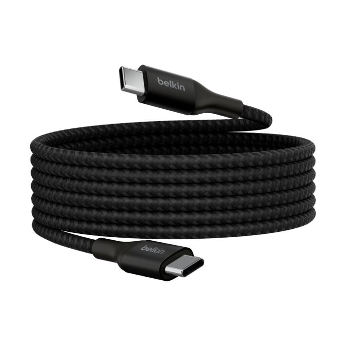 Cable Belkin CAB015BT2MBK De Carga Trenzado USB C a USB C 2m