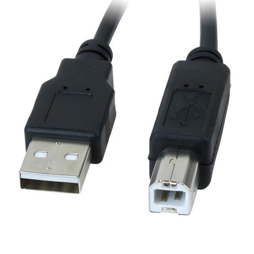 Cable USB para Impresora Unno Tekno CB4006BK 6ft Negro