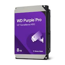 Disco Duro Western Digital Purple Pro para Vigilancia 8TB SATA3 3.5