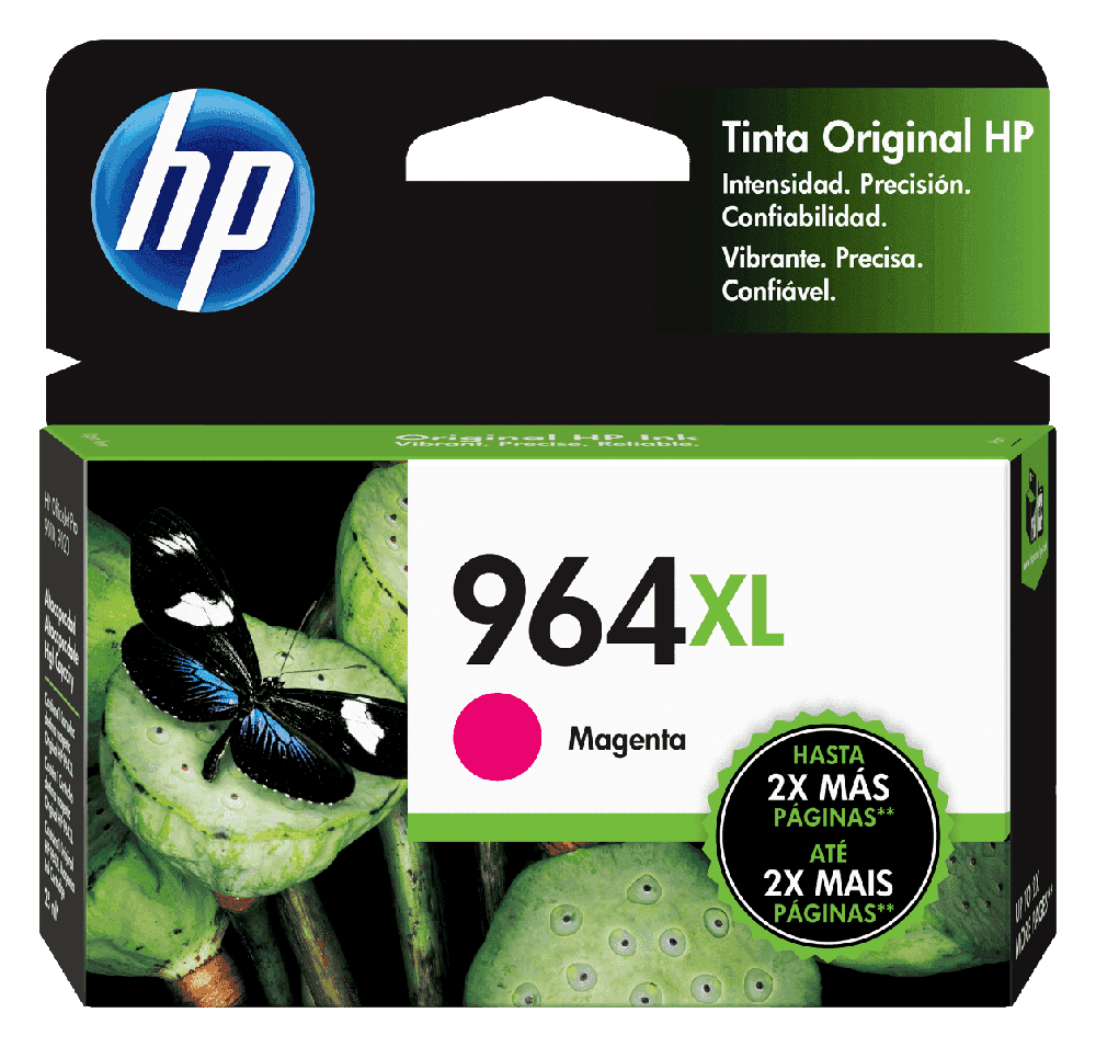 Cartucho de Tinta HP 964XL Magenta Alto Rendimiento Original