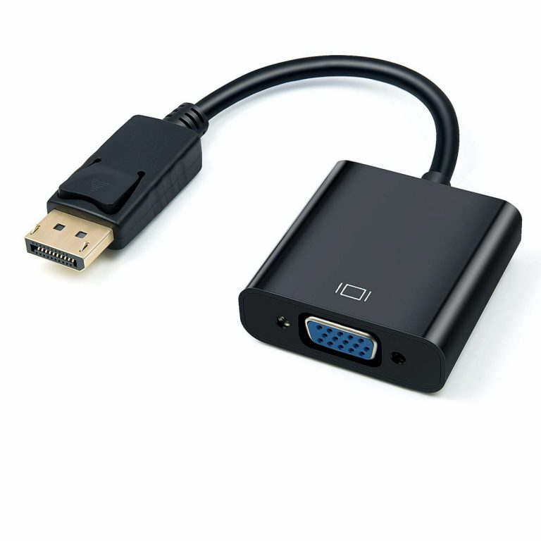 Adaptador Argom Tech de Display Port a VGA ARG-CB-0056 Macho a Hembra