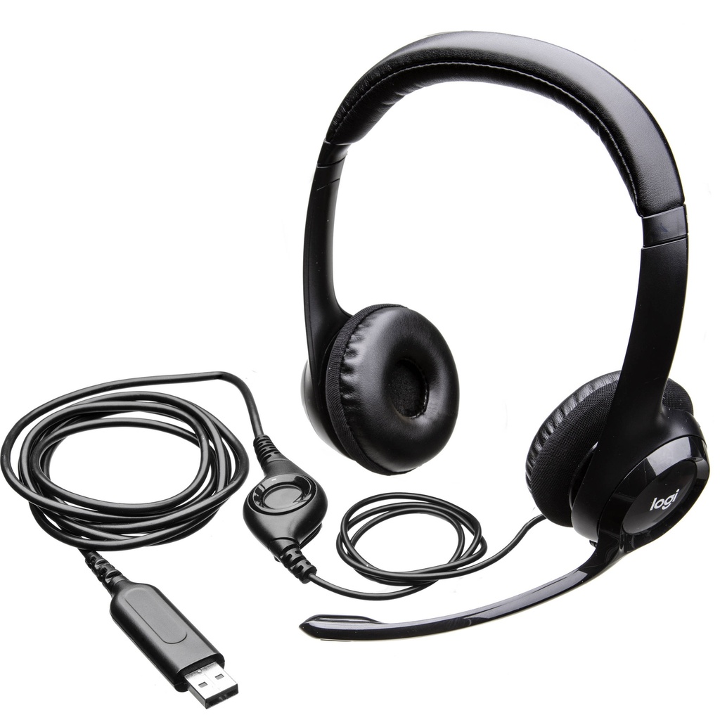 Auriculares con Micrófono Logitech USB H390 Para PC