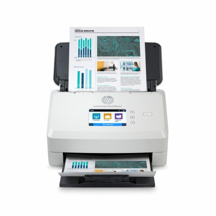 Escáner HP 6FW10A#BGJde Documentos ScanJet Enterprise Flow N7000