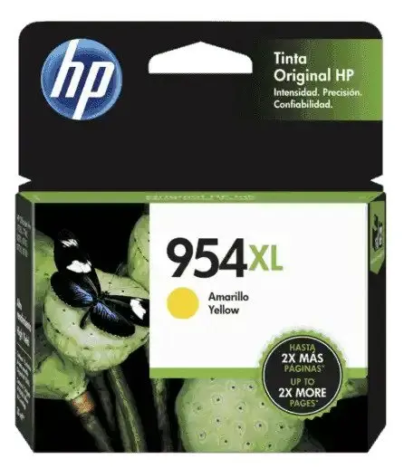 Cartucho de Tinta H.P. 954XL Yellow Original **CAJA ABIERTA**