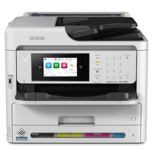 Impresora Multifuncional Epson WorkForce Pro WF-C5890 USB, Ethernet y Wi-Fi