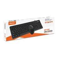 Combo Meetion AT100 de Teclado y Mouse Alambrico USB en Español