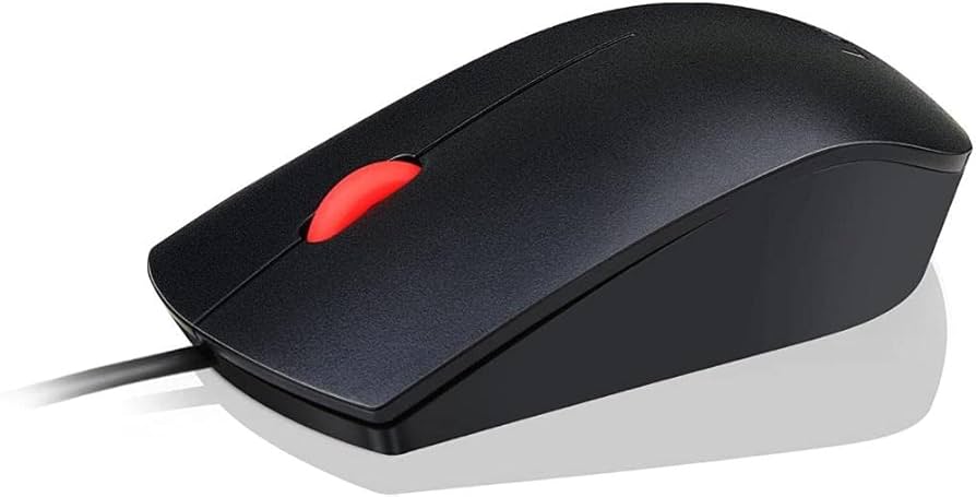 Mouse Lenovo Essential USB Ambidiestro