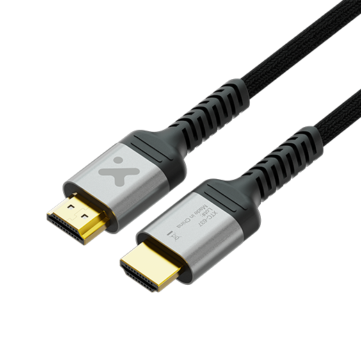 Cable Xtech XTC-637 HDMI 2.1 de ultra alta velocidad 8K macho a macho 1.8 mts