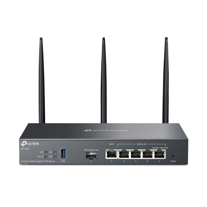 Router TP-Link VPN Gigabit Omada AX3000 4 puertos - 1GbE