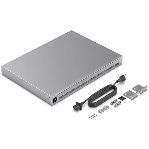 Switch Ubiquiti USW-Pro-HD-24-PoE Capa 3, 24 10/100/1000Mbps PoE++ 60W