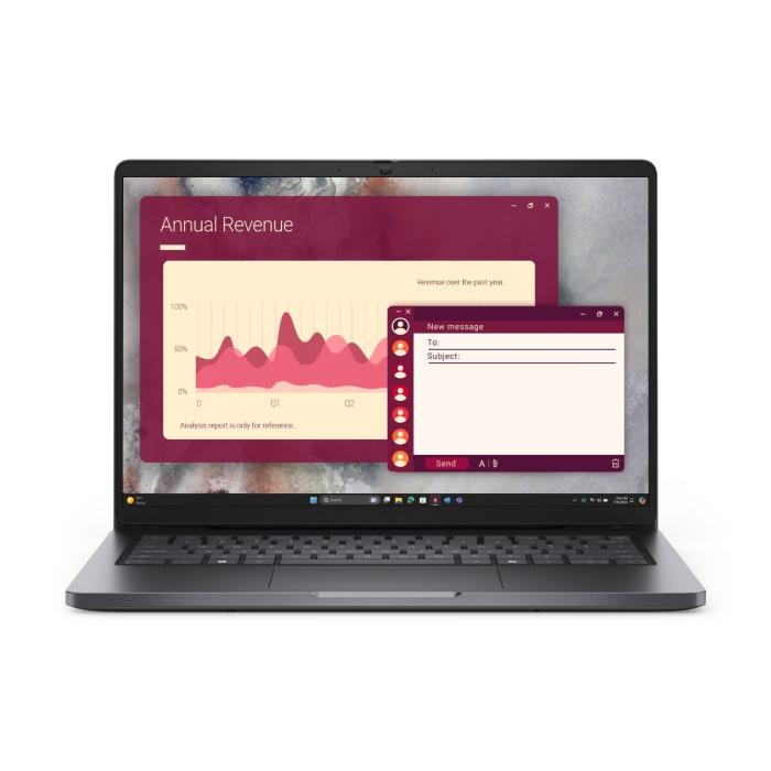 Notebook DELL Pro 14 PC14250 Intel Core Ultra 5 225u 16GB 512GB SSD 14" W11pro Negro