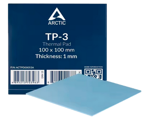 Thermal Pad Arctic TP-3 Premium 100x100 1m 1 Pieza