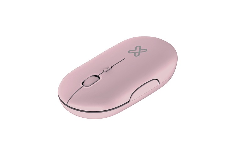 Mouse Klip Xtreme Slim Inalámbrico 2.4 GHz Color Rosa