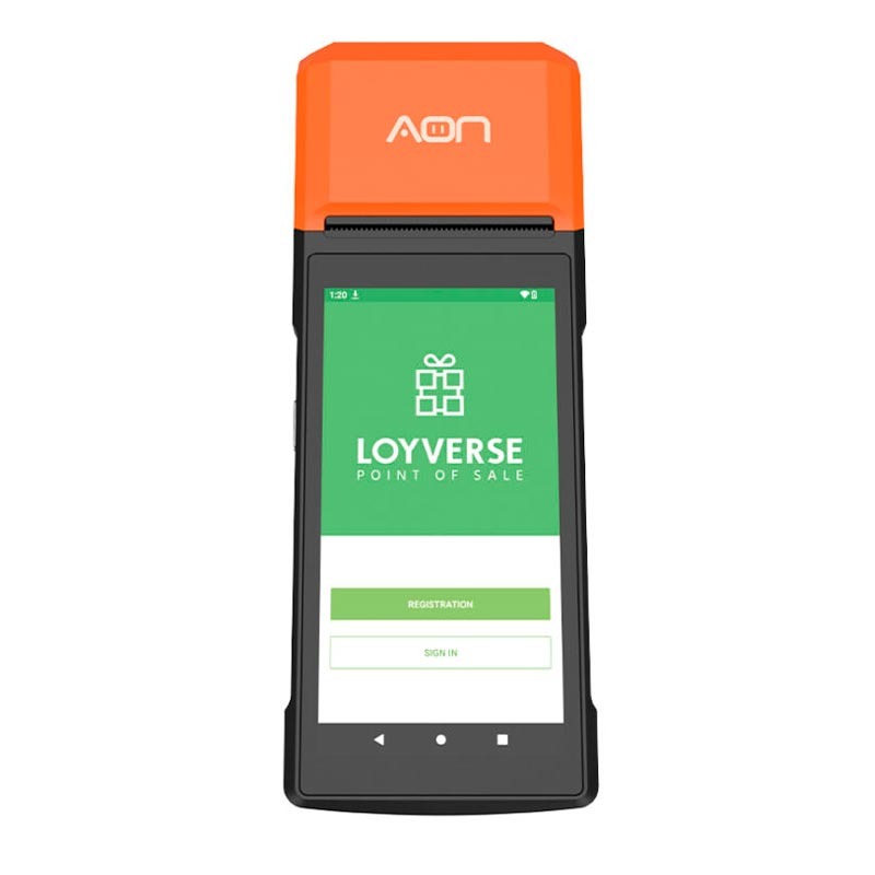 POS AON Portátil AO-PP-1000 Android con Impresora Integrada