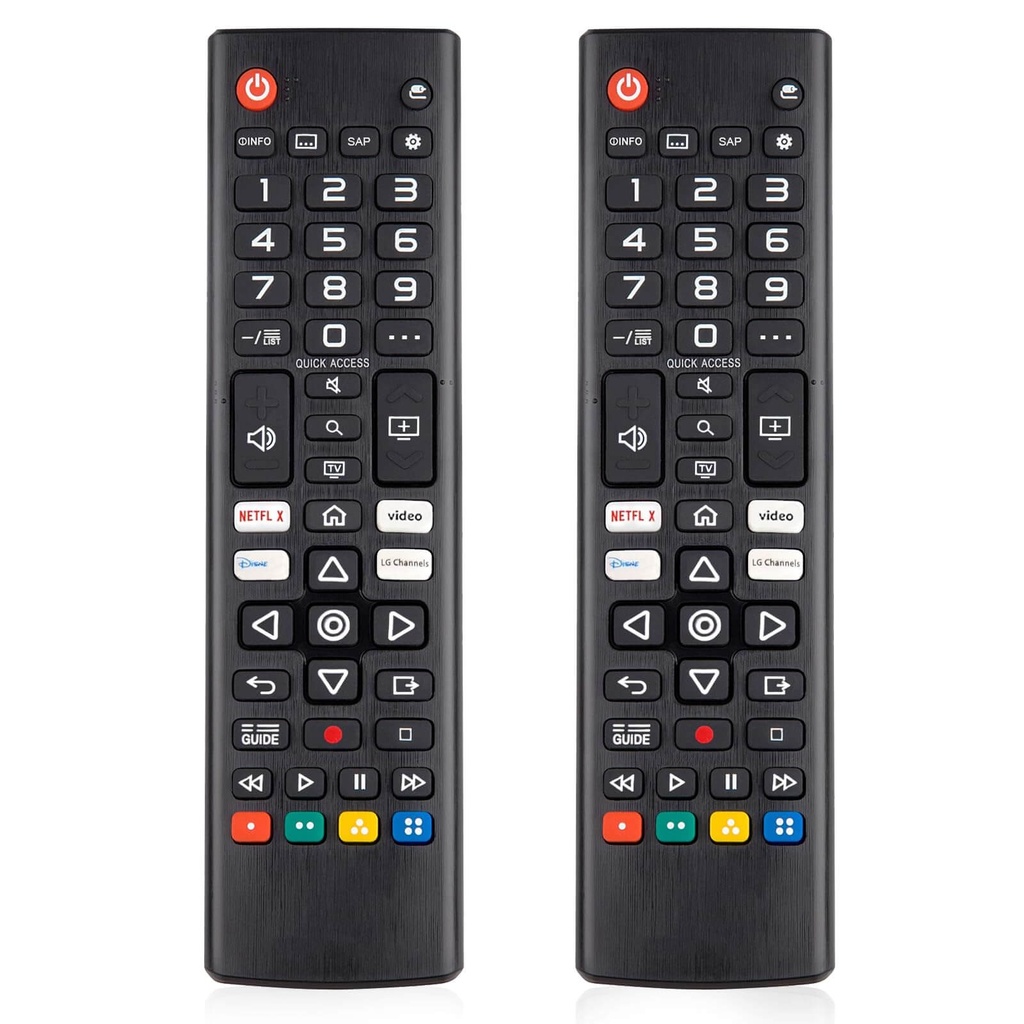 Control Remoto Universal para LG Smart TV (Pack 2) Compatible LCD LED OLED 4K