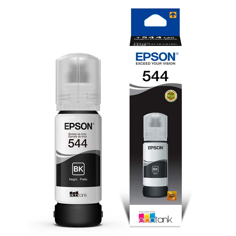 Botella de Tinta Epson Original T544120 Negro