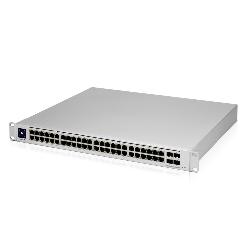 Switch Ubiquiti UniFi Enterprise ECS-48-PoE Campus PoE+++ L3 48 Puertos 10GbE/25G 