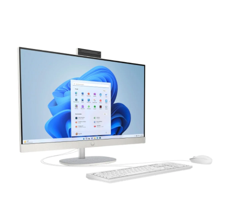 PC Todo en Uno HP 24-cr0253la AMD Ryzen 5 7520U  8GB 512GB SSD Blanco 23.8" 1y