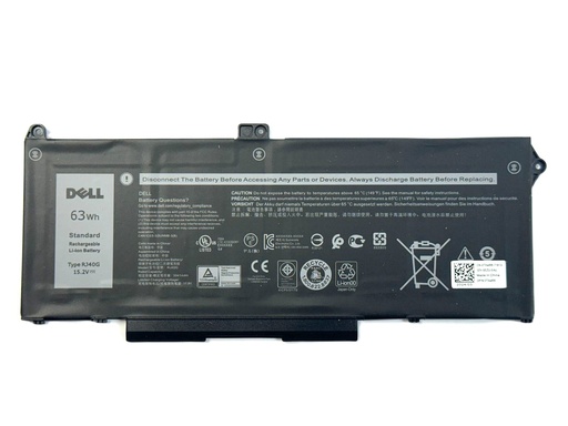 [RJ40G] Batería Original DELL RJ40G Para Latitude 5420 5520 Precision 3560 63WH
