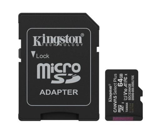 [SDCS3/64GB] Kingston Canvas Select Plus SDCS3/64GB Tarjeta microSDXC