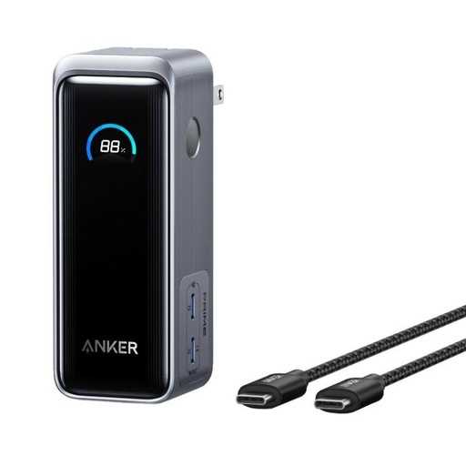 [A1339111] Anker Prime Power Bank 65W Fusion Built-In USB-C Cable