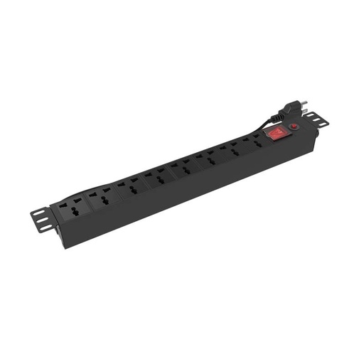 [NPD-21U8U15A] Nexxt Solutions Infrastructure – Power Distribution Unit Rack-mountable 1U