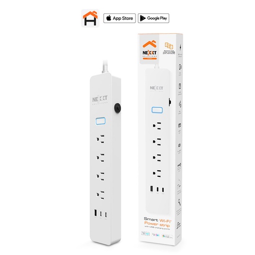 [NHP-E710] Protector de Sobretensión Inteligente Nexxt Solutions NHP-E710 Wi-Fi 2.4 GHz